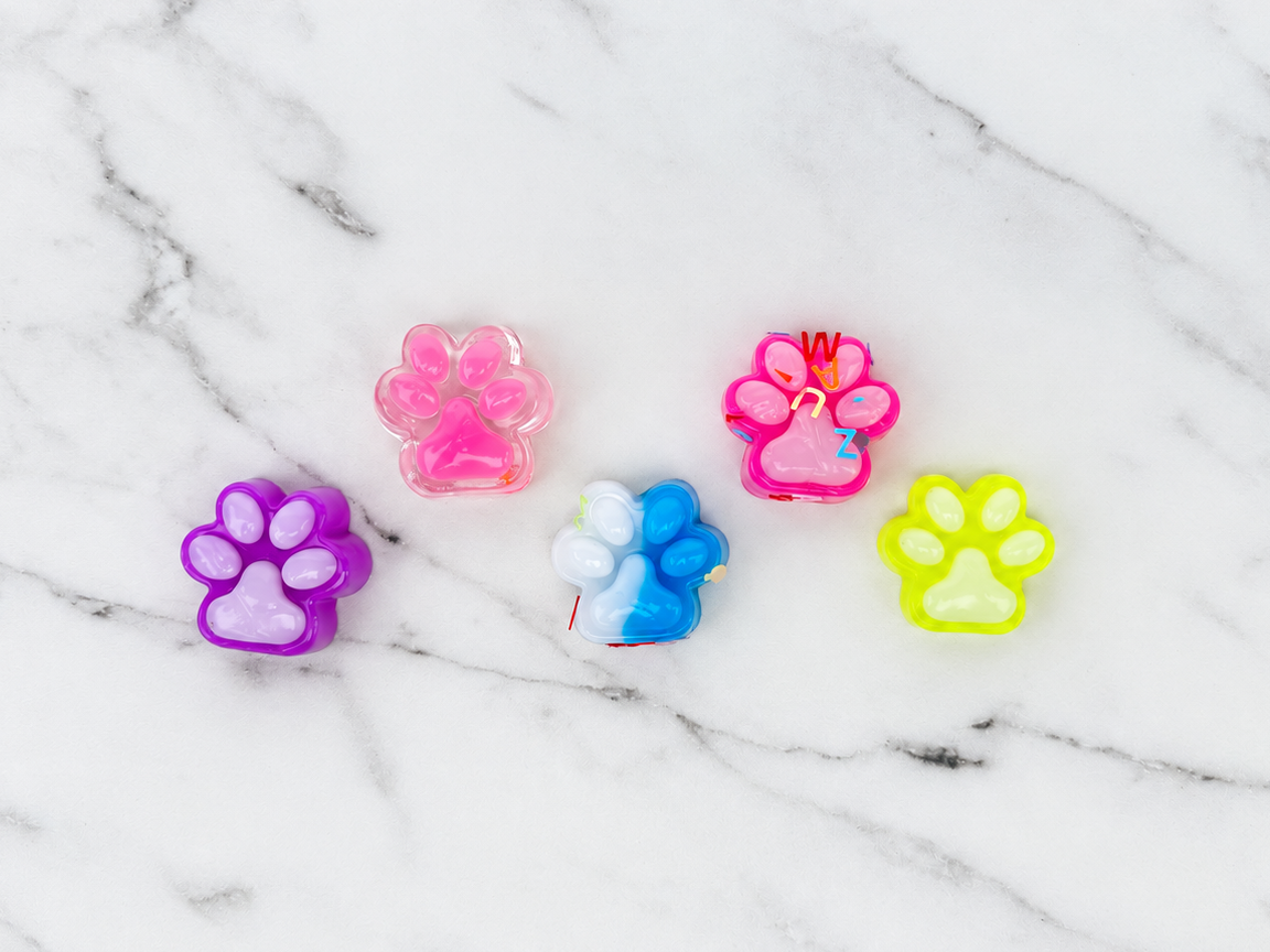Tiny Toe Beans – Mini Paw Print Taba Squish 🐾
