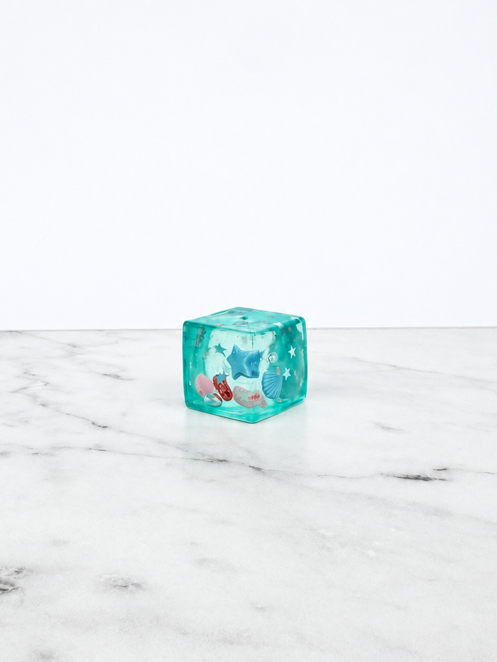 Under The Sea -  Squish Cube 🐚🩵