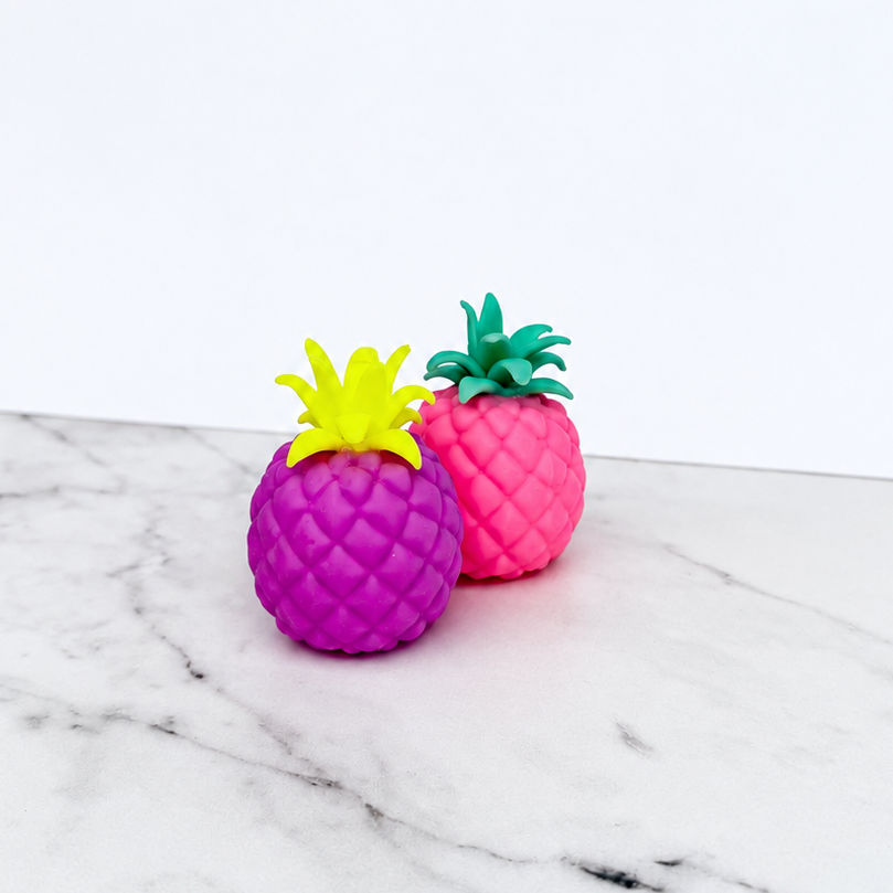 Pineapple Puffies – Pastel Squish 🍍